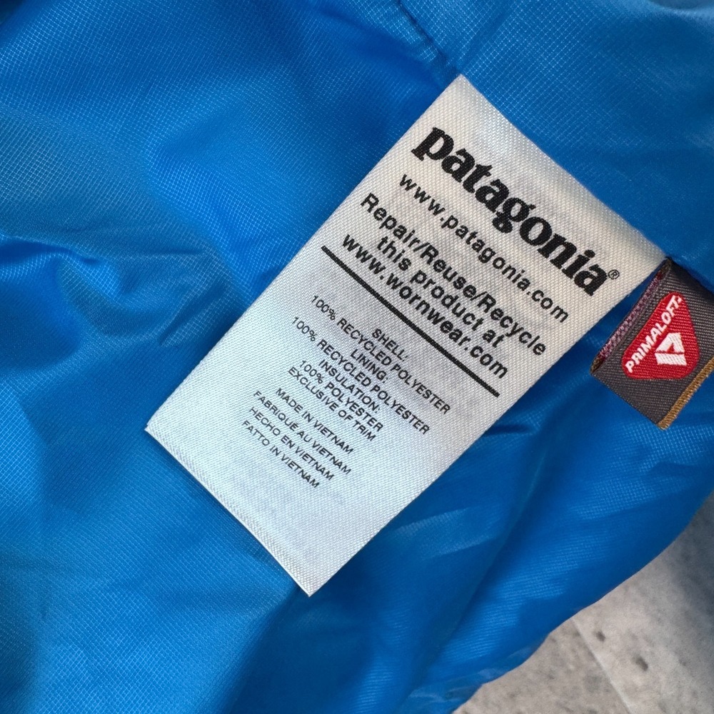 Patagonia Nano Puff Hoody Jacket Mens XL Andes Blue Outdoors Granola 84222 NWT - Picture 5 of 8